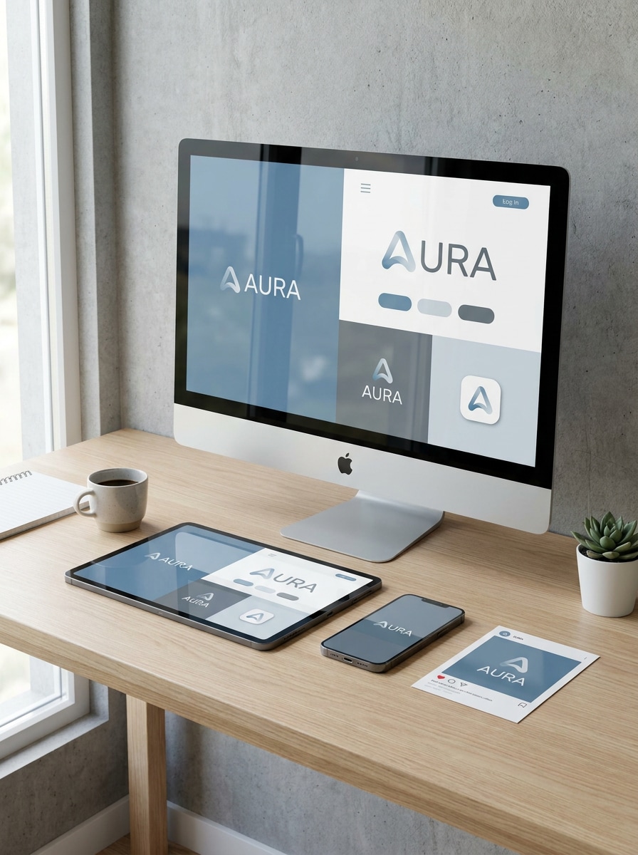 Social Media Brand Kit Preview