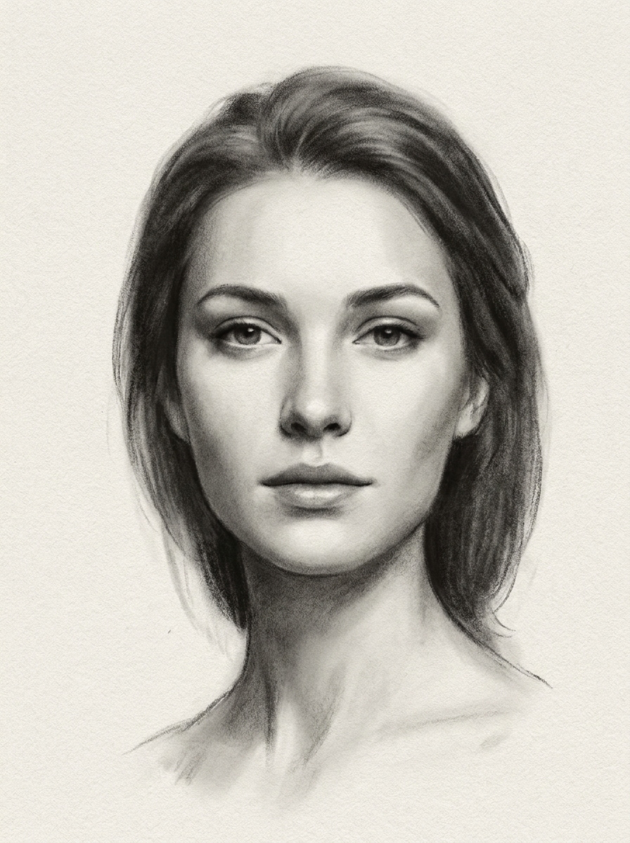 Soft-Blended Charcoal