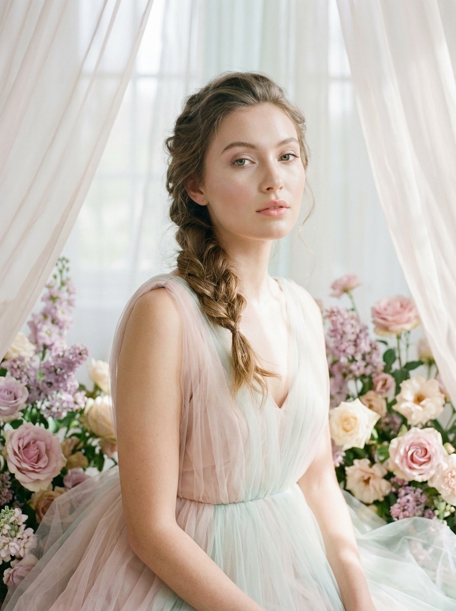 Soft Editorial Glow Portrait