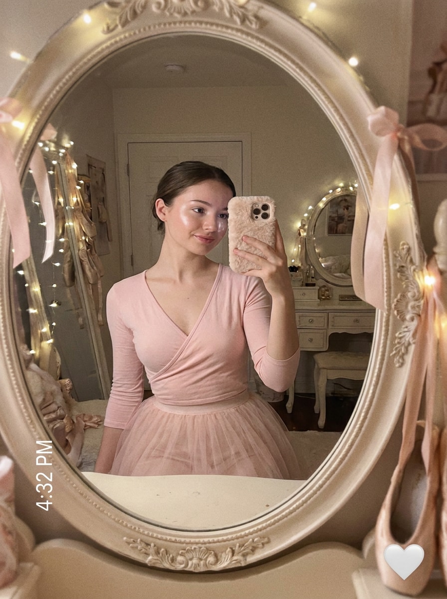 Soft Focus Mirror Selfie