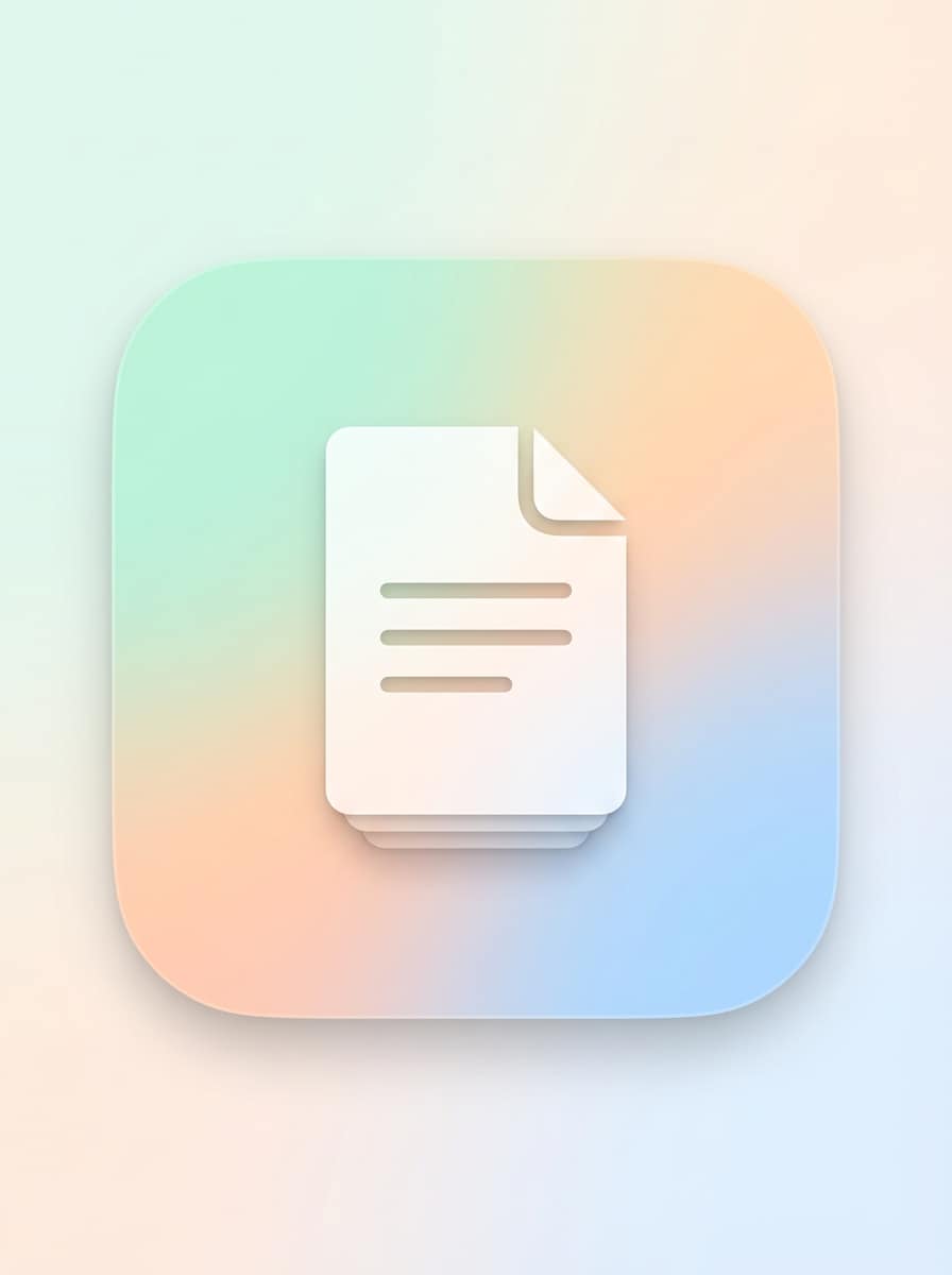 Soft Gradient Productivity Icon