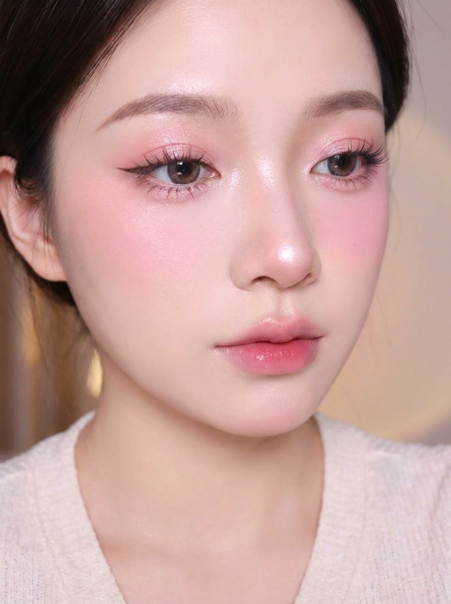 Soft Pink Douyin Glam