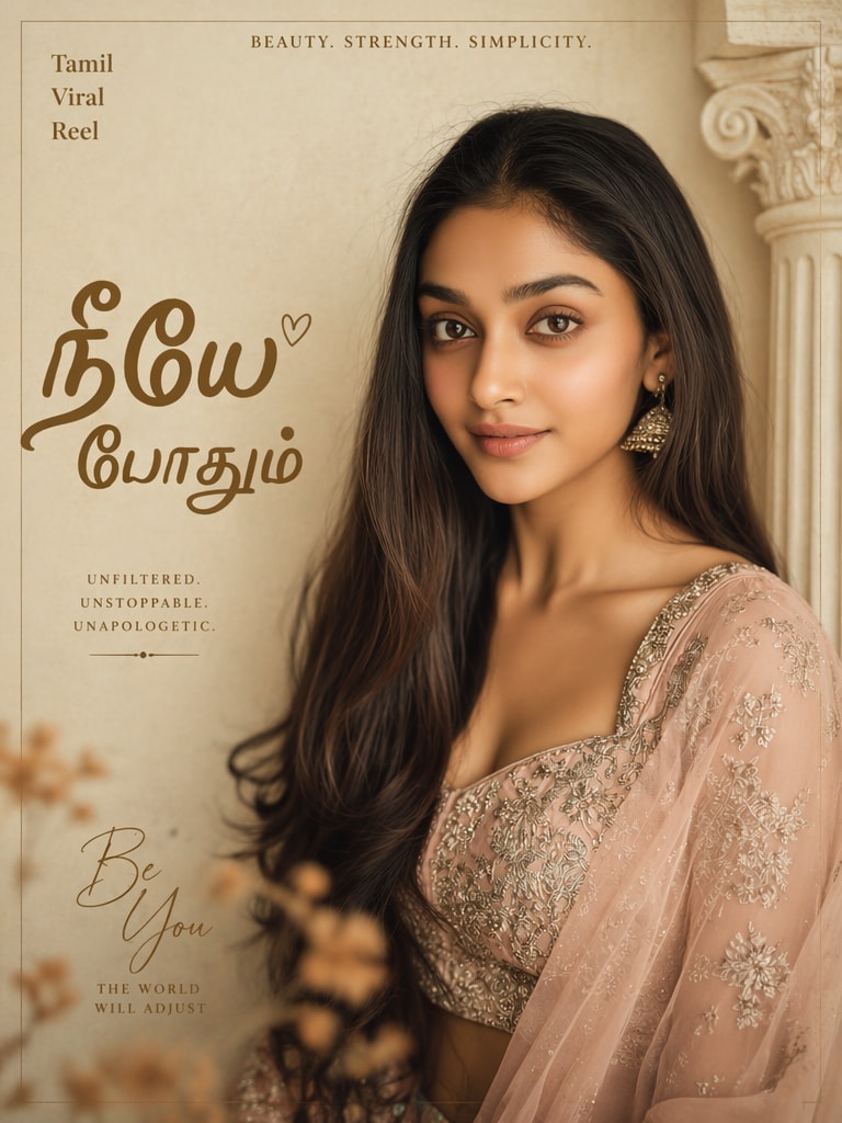 Viral Instagram editorial Sokka Thangamadi prompt