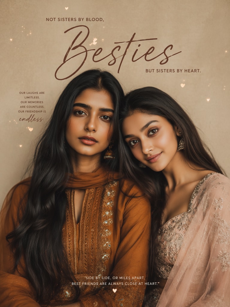 Minimal beige editorial Sokka Thangamadi photo prompt