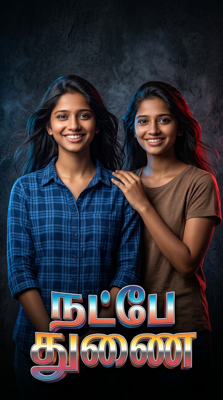Casual Tamil Bros Poster Prompt