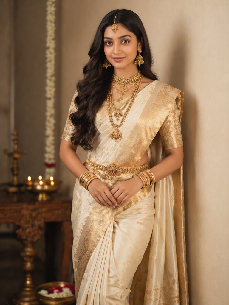 Elegant Bridal Ethnic Prompt