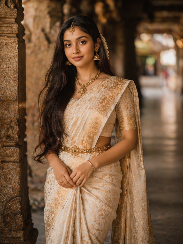 South Indian Wedding Aesthetic Prompt