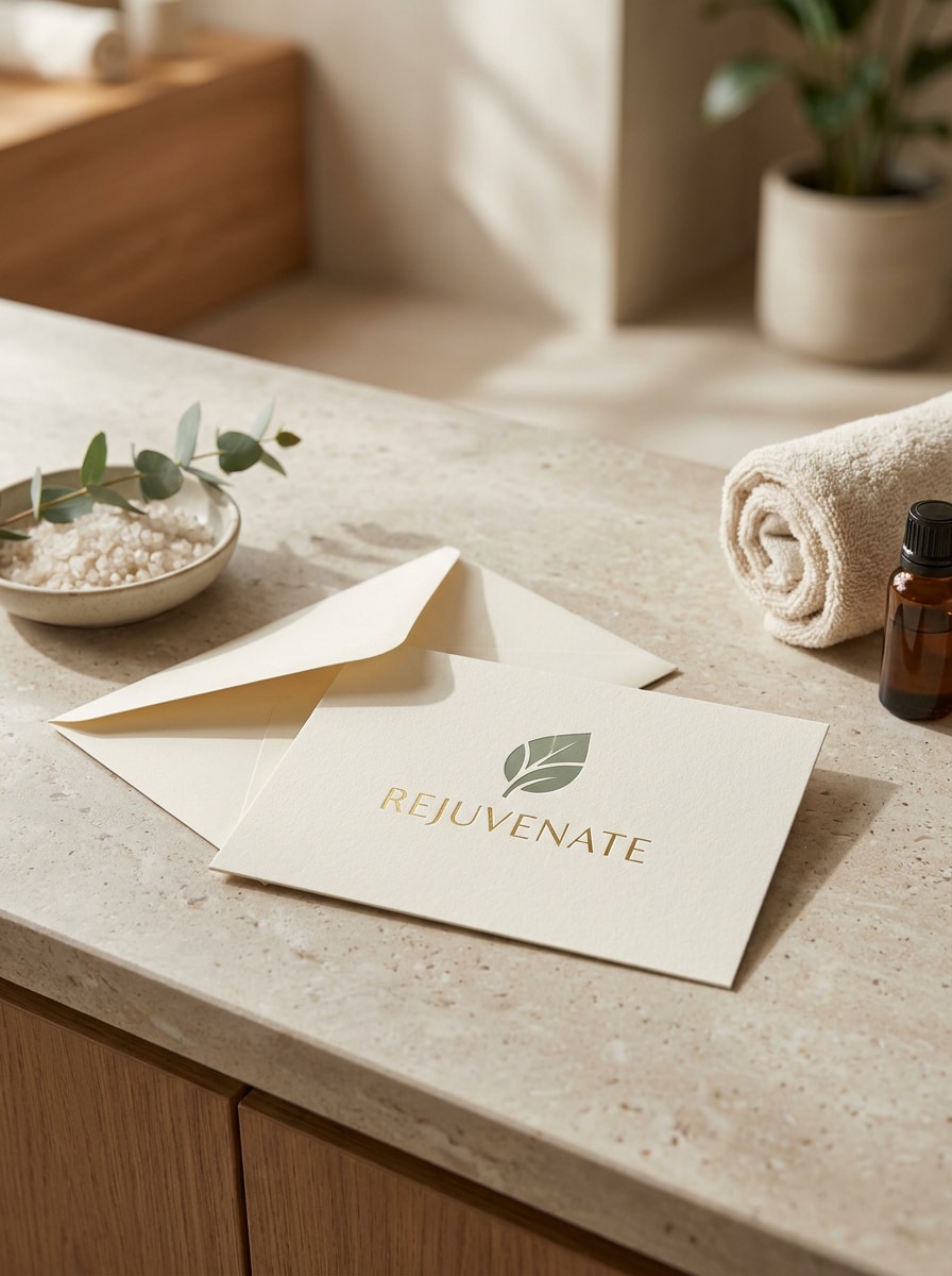Salon or Spa Gift Card Display