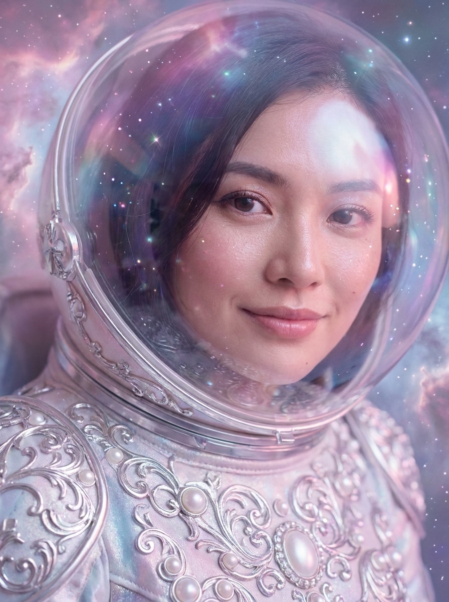 Dreamy Celestial Astronaut