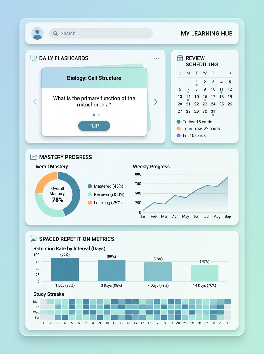 Spaced Repetition Progress
