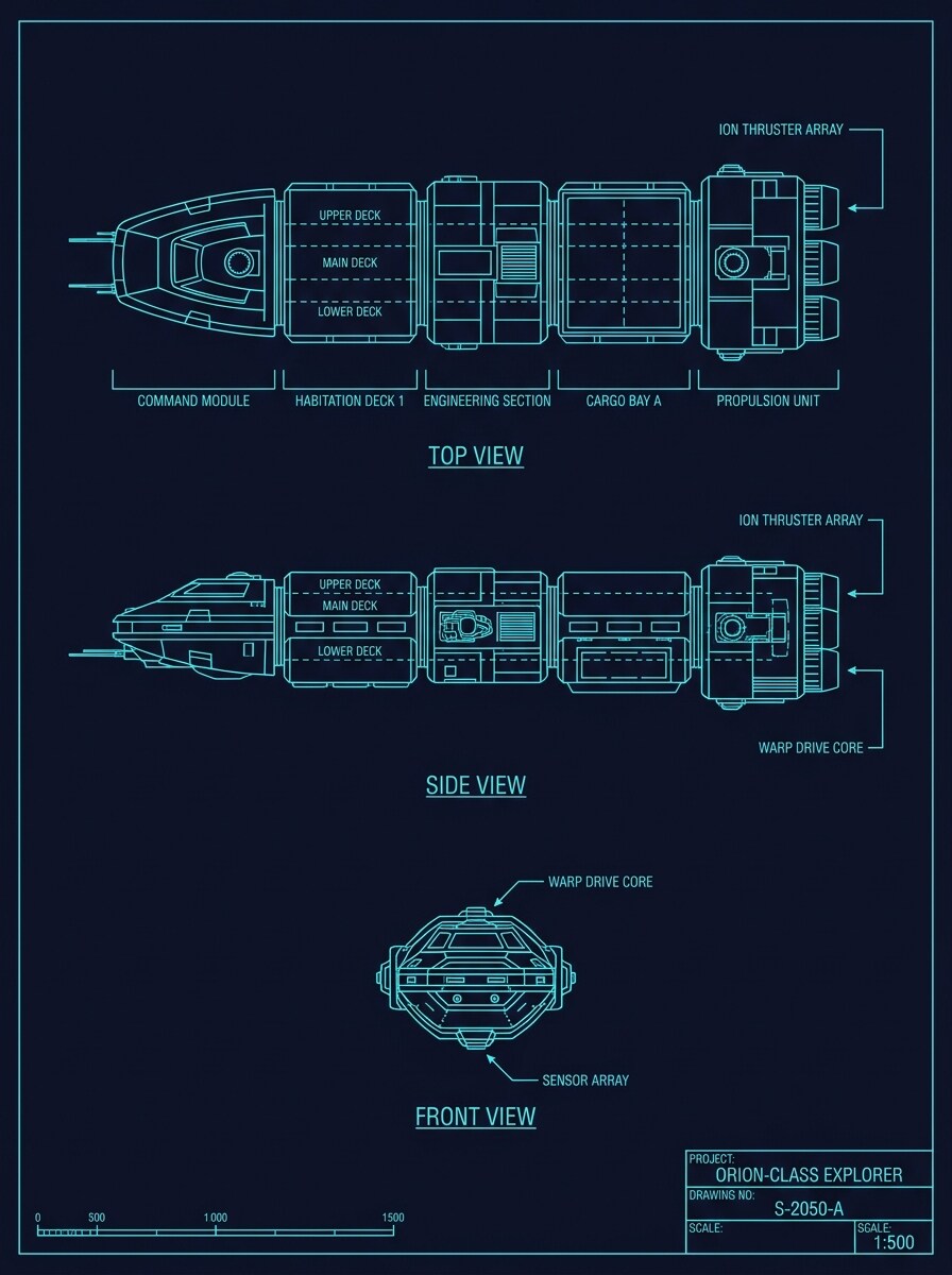 Spaceship Blueprint