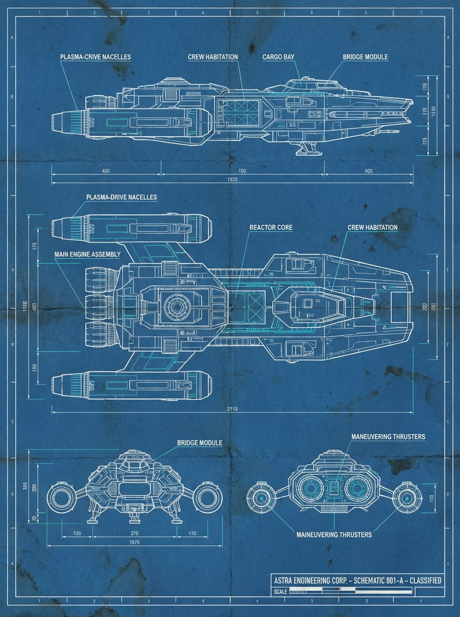 Spaceship Engineering Blueprint