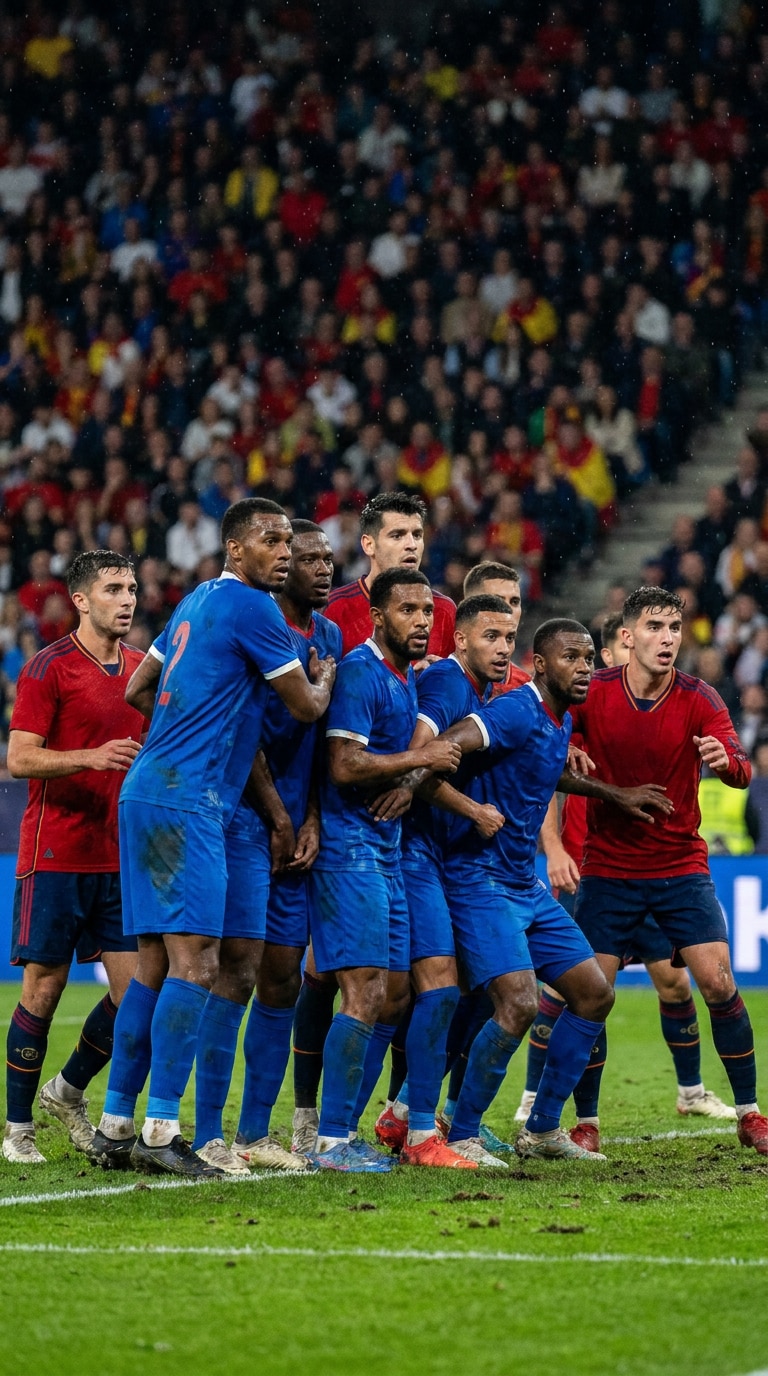 Underdog defensive wall AI image prompt