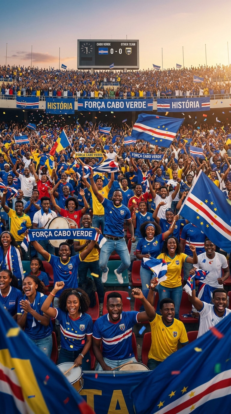 Cape Verde football fans AI prompt