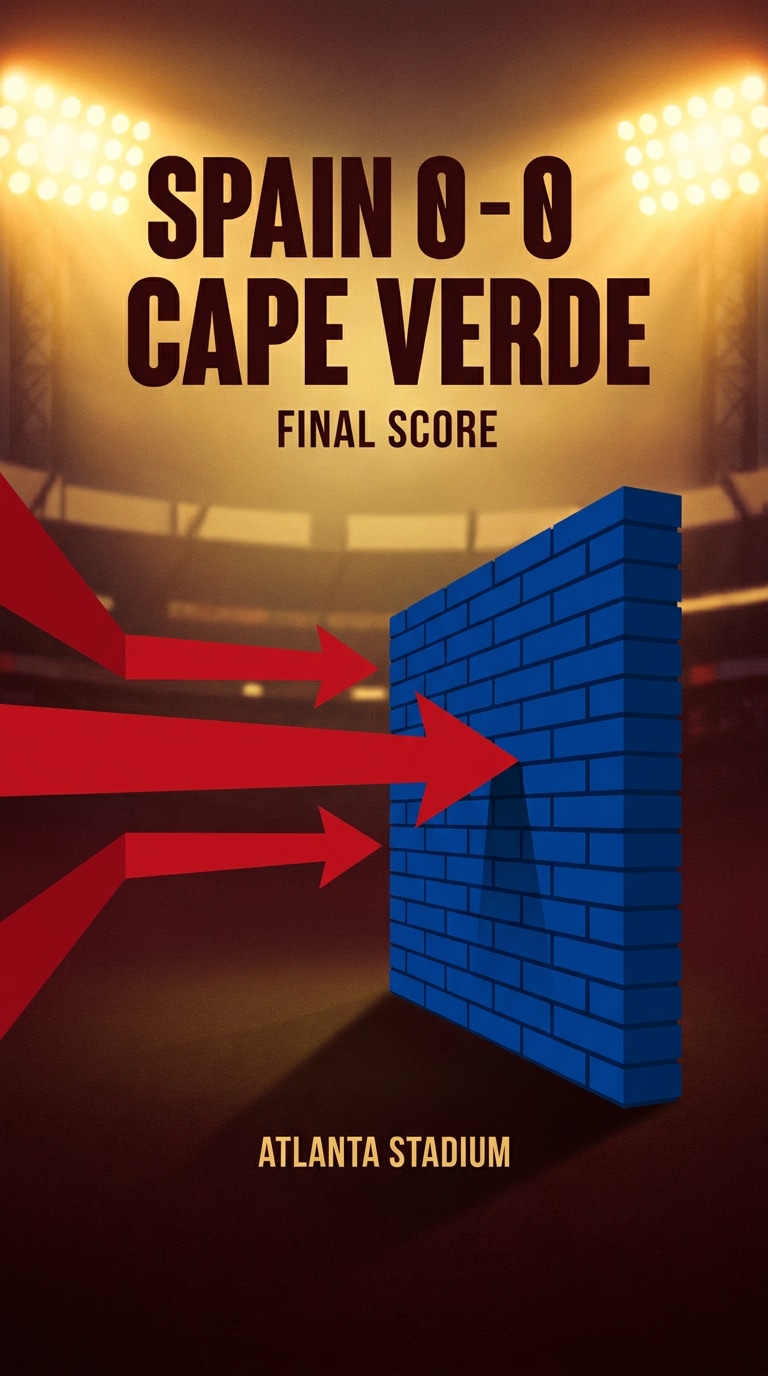 Spain vs Cape Verde social media graphic prompt