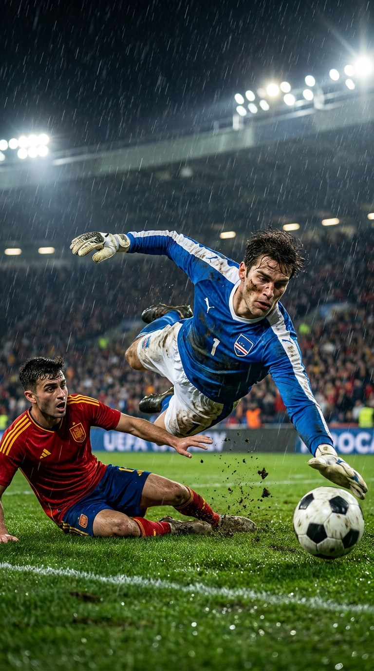 Spain vs Cape Verde AI image prompt generator