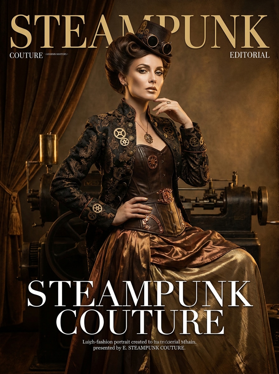 Steampunk Fashion Editorial