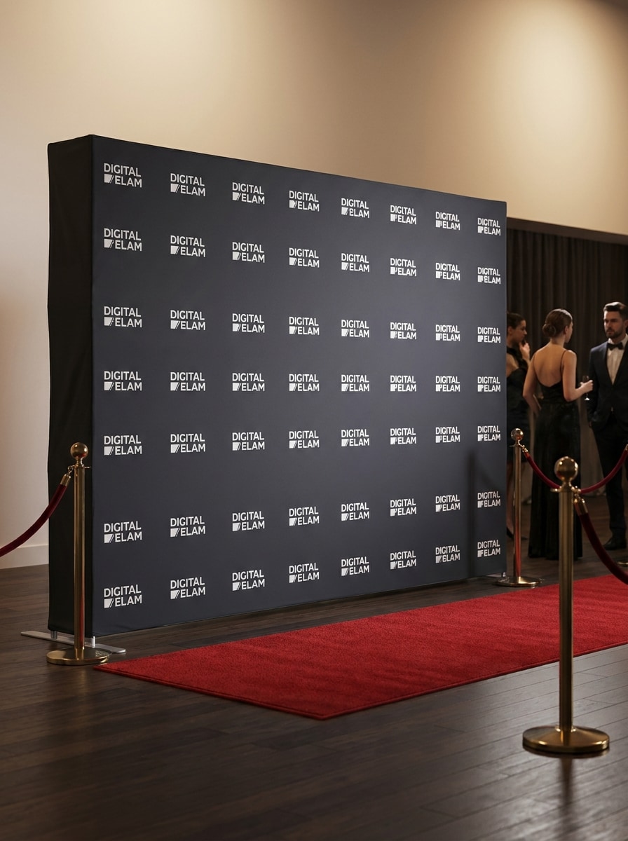 Step-and-Repeat Backdrop