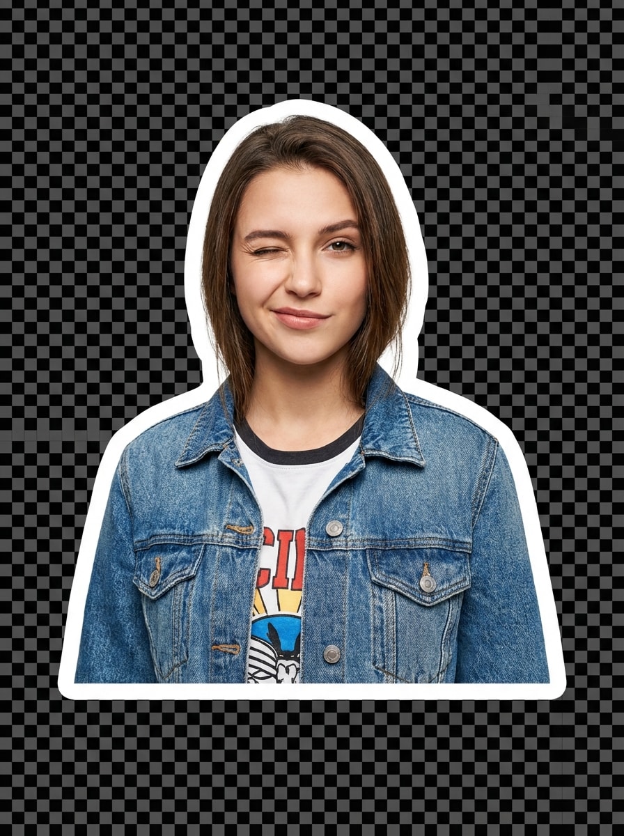 Sticker Outline Cutout