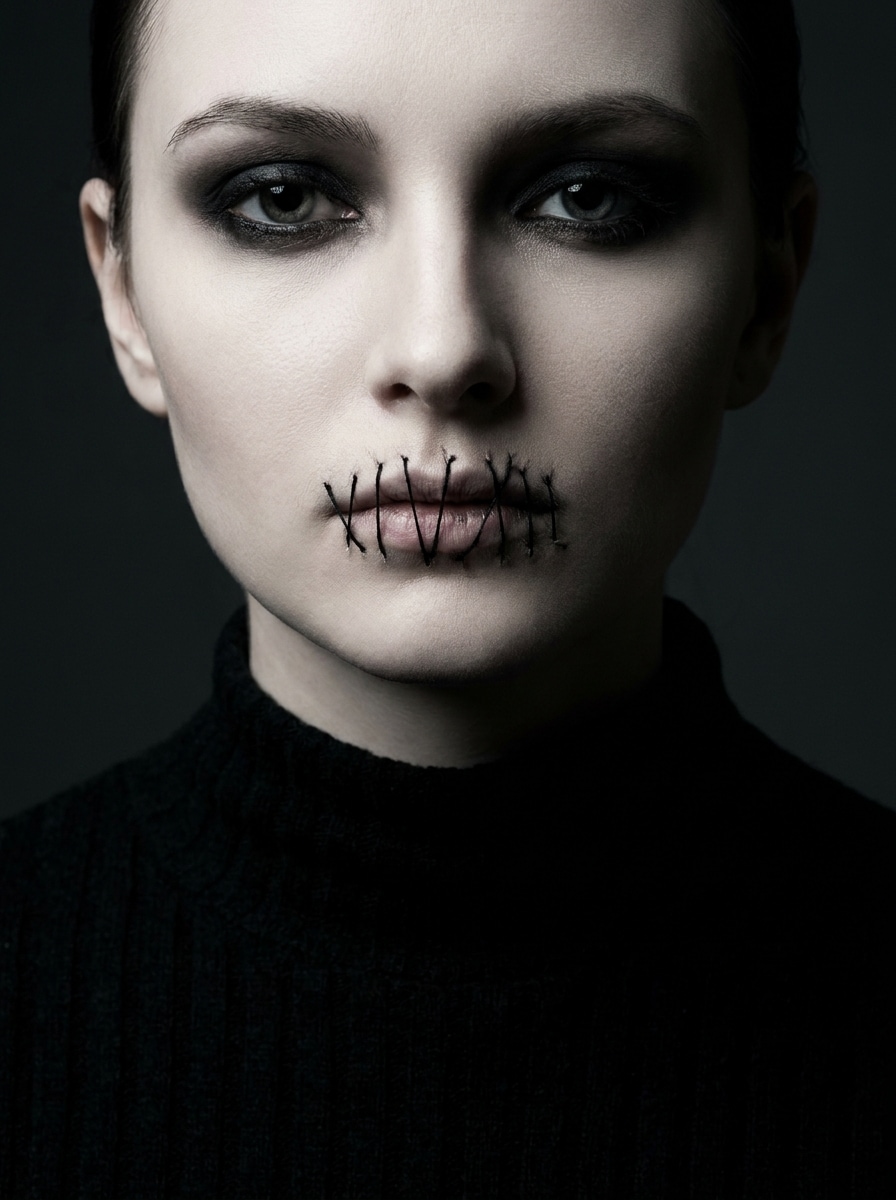 Stitched Mouth