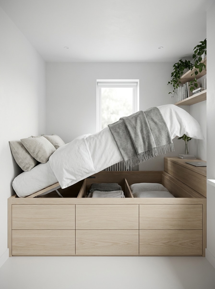 Storage Bed for Small Rooms