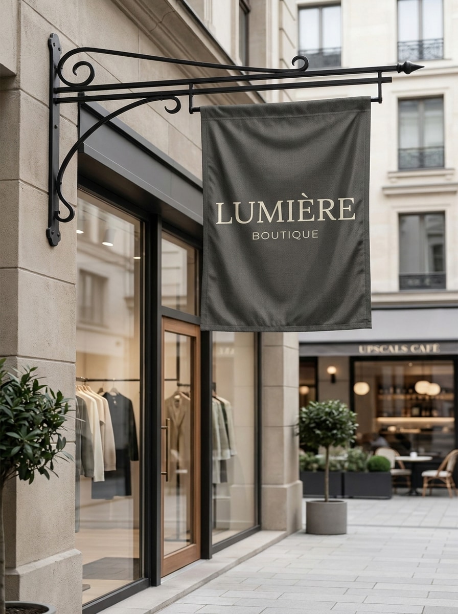 Storefront Hanging Banner