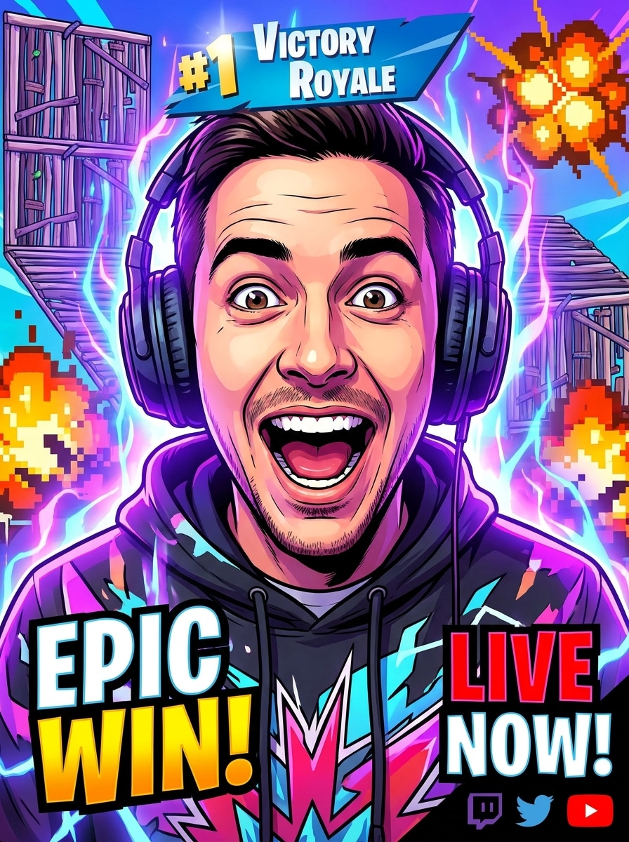 Streamer Thumbnail Look