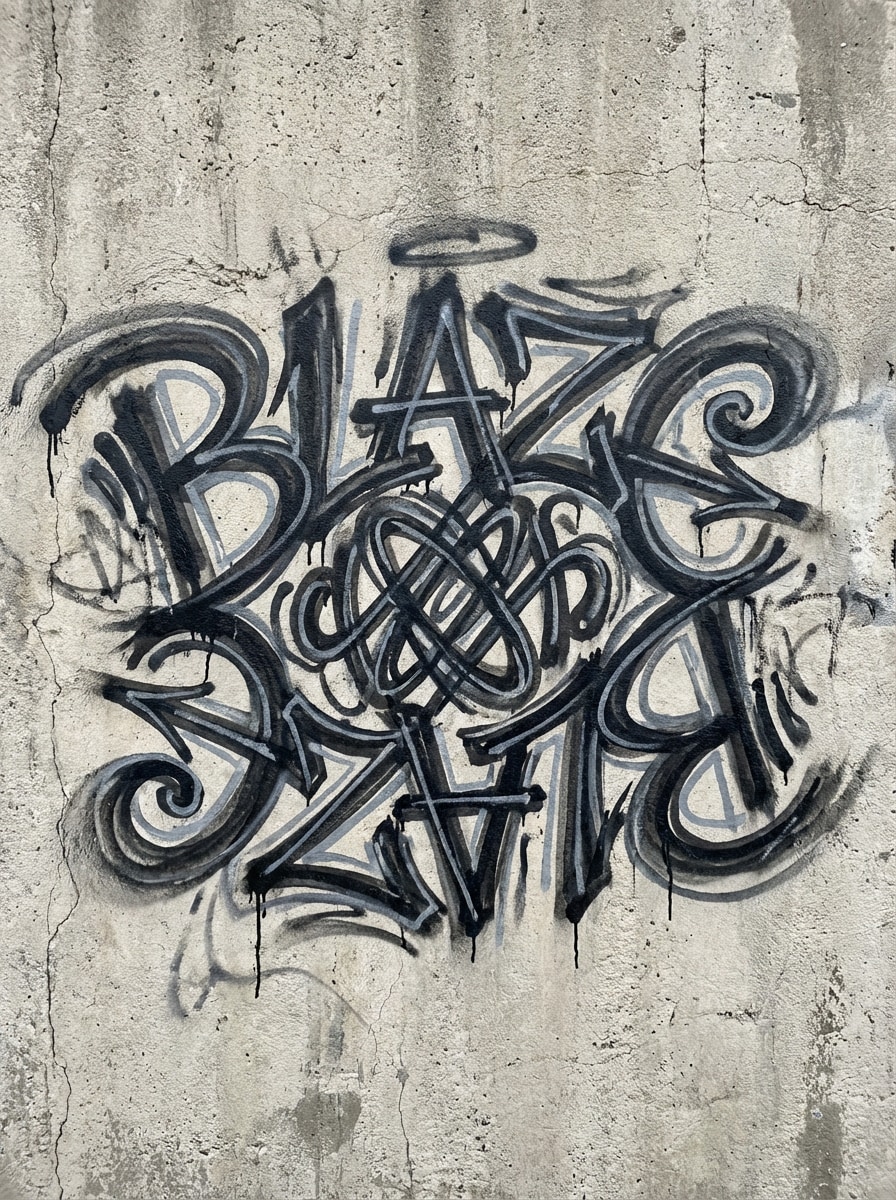 Street Graffiti Ambigram