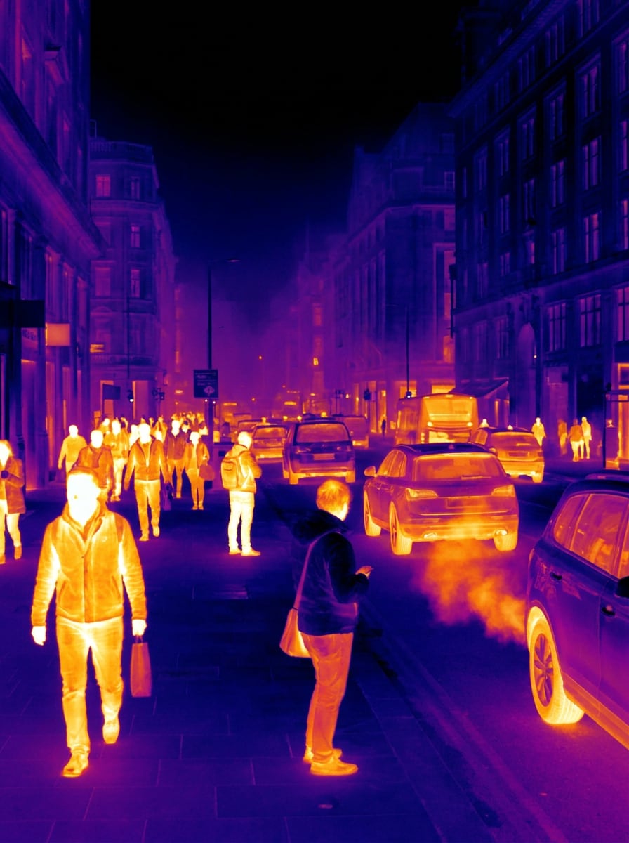 Street Photo Infrared