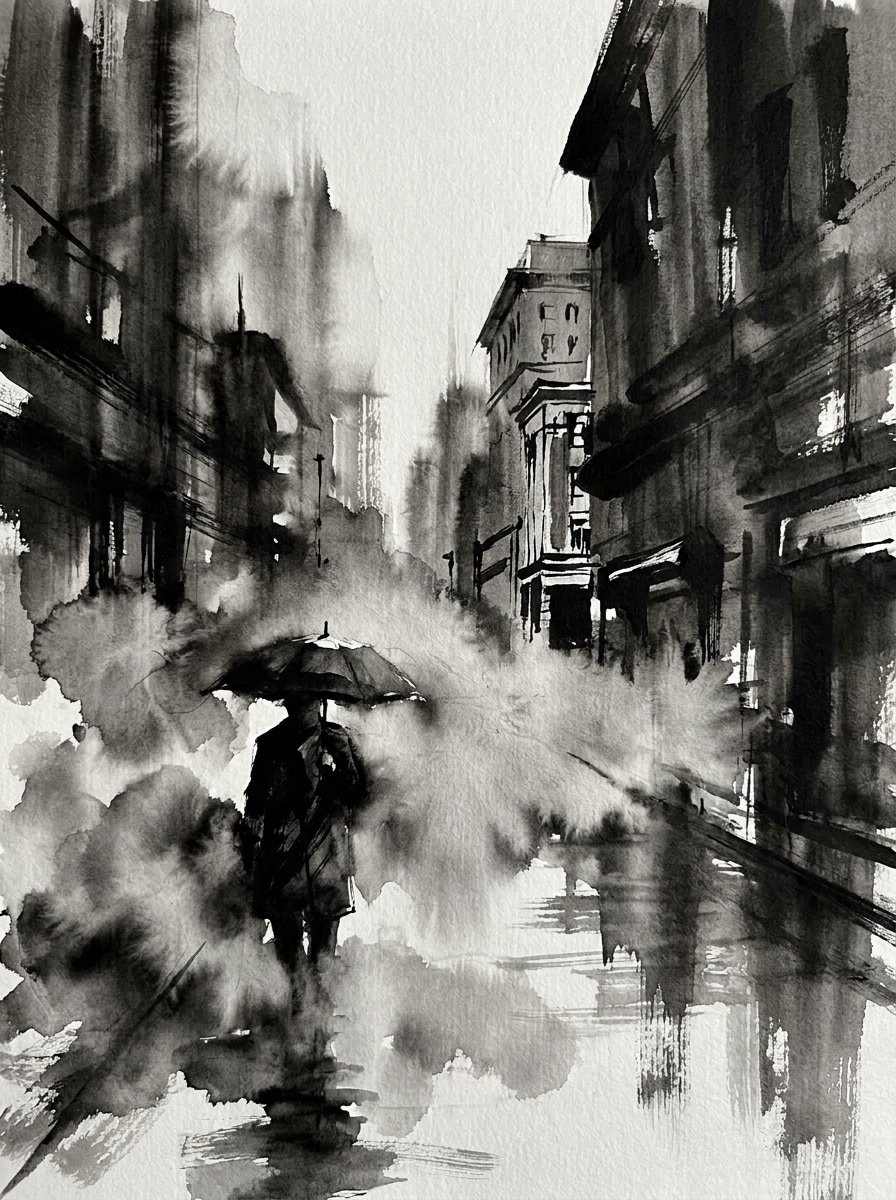 Street Photo Ink Drama