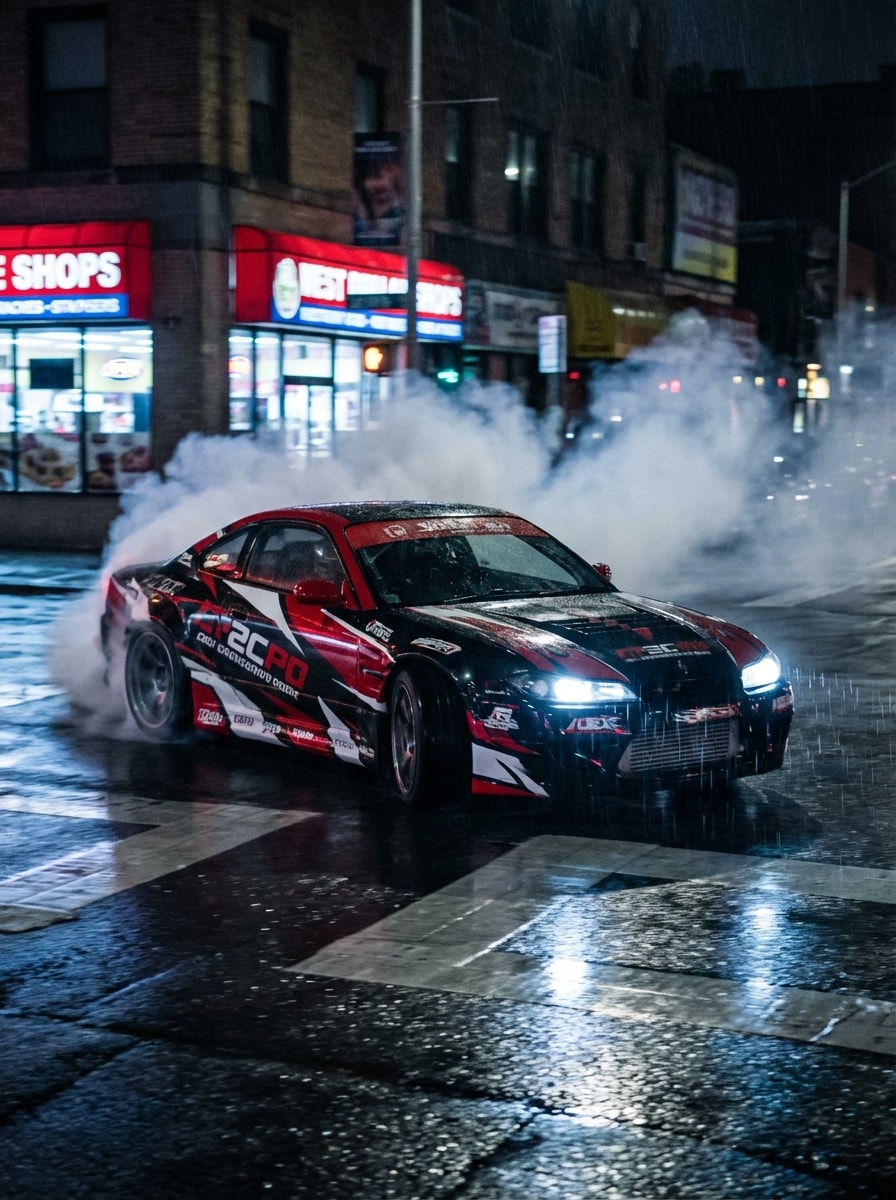 Street Racing Drift Car