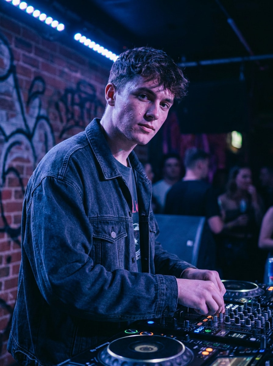 Streetwear DJ Promo Shot