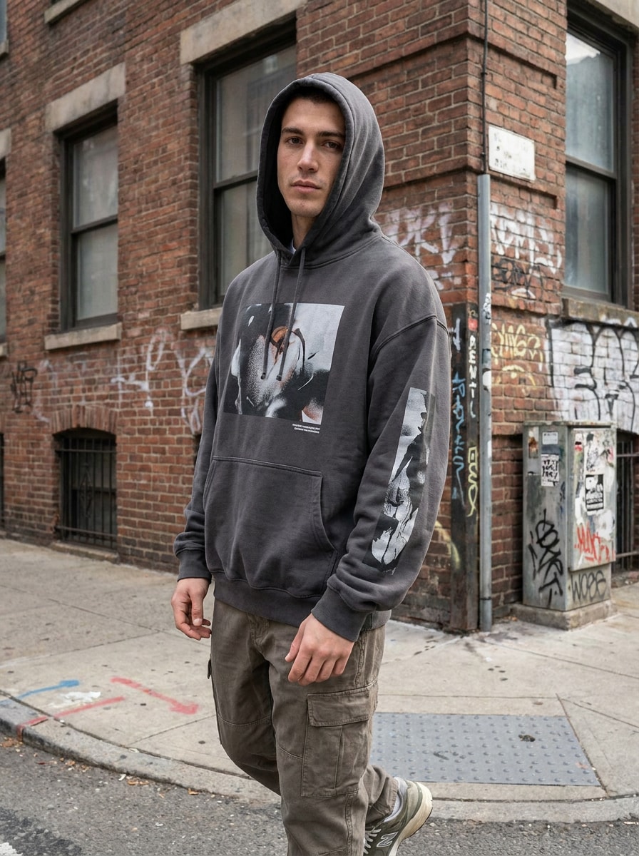 Streetwear Model Mockup