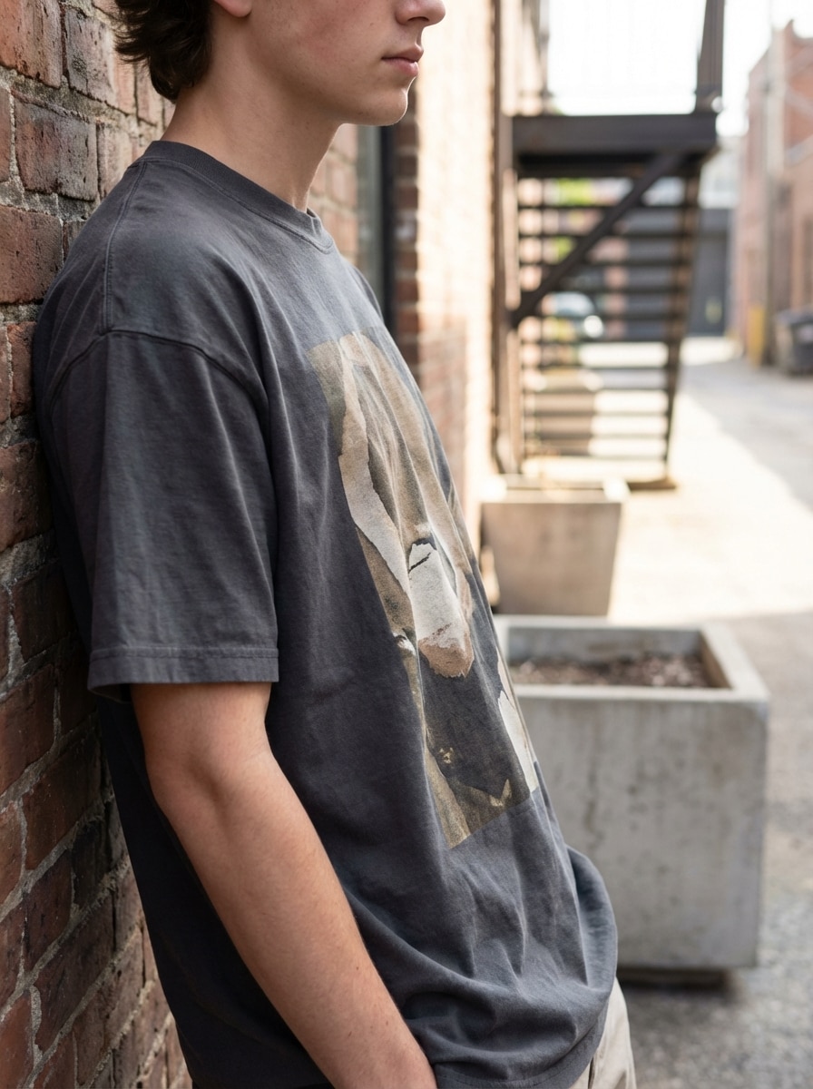 Streetwear Model Tshirt Mockup