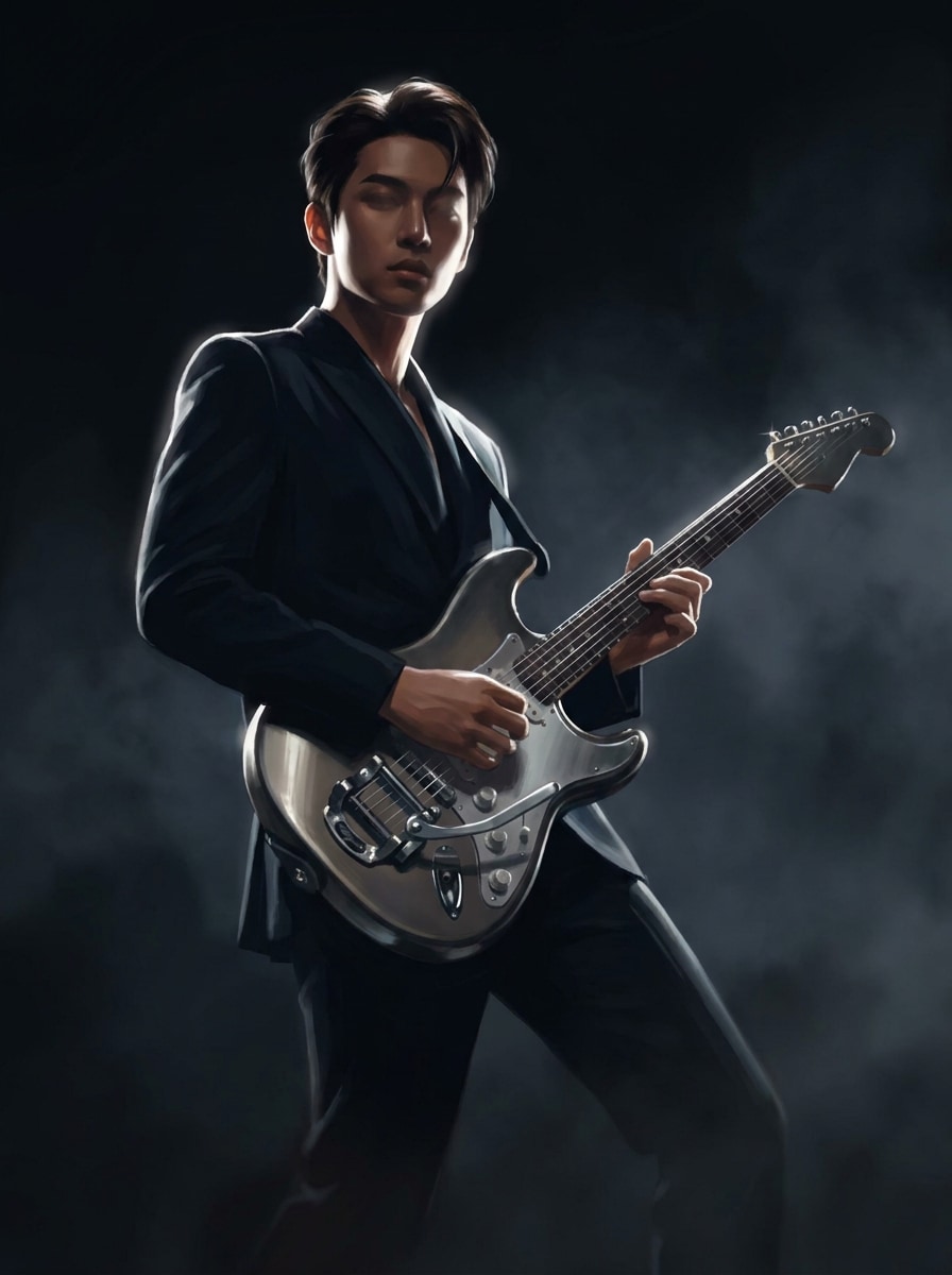 Stylized Rockstar Portrait
