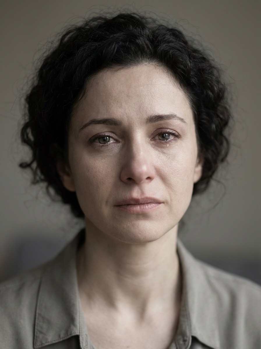 Subtle Melancholy Portrait