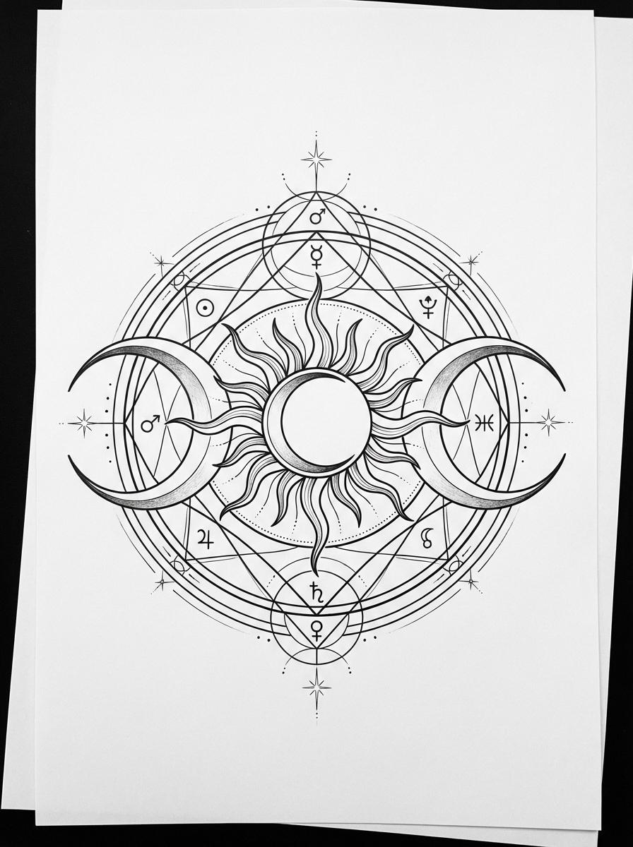 Sun and Moon Creation Sigil