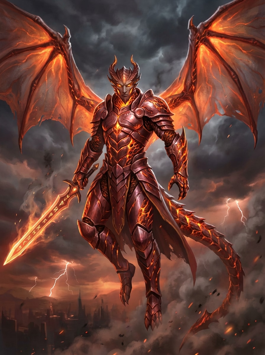 Superhero + Dragon Fusion