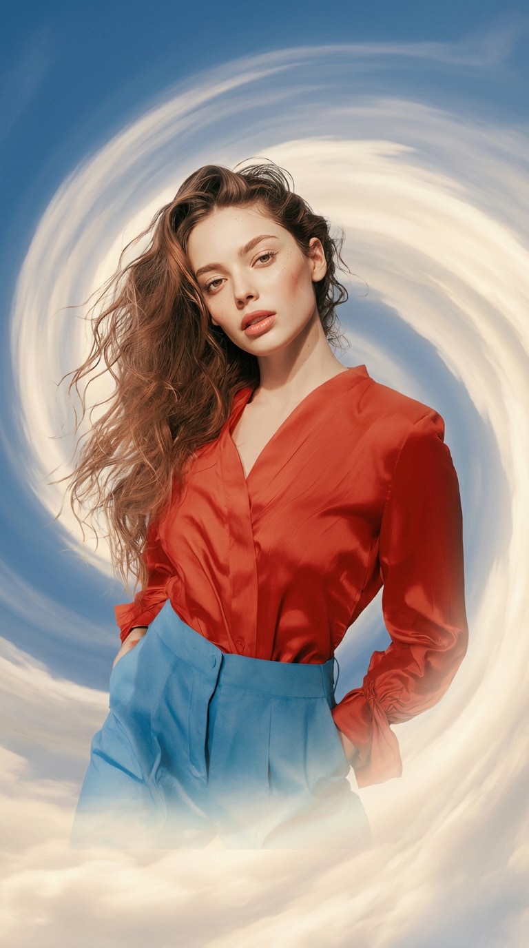 Creative Gradient Swirl