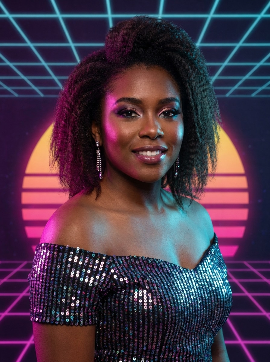Synthwave Formal Portrait