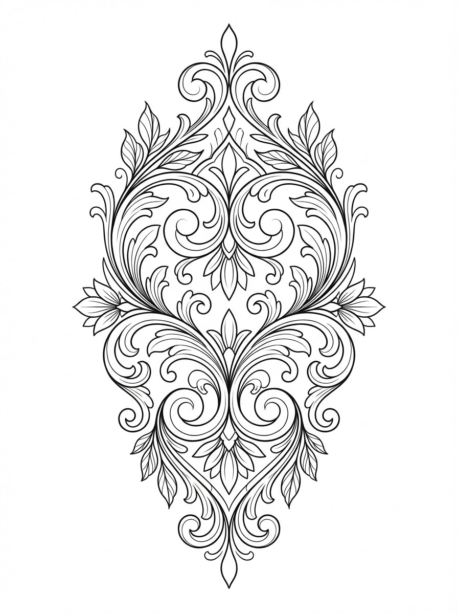 Tattoo Filigree Linework