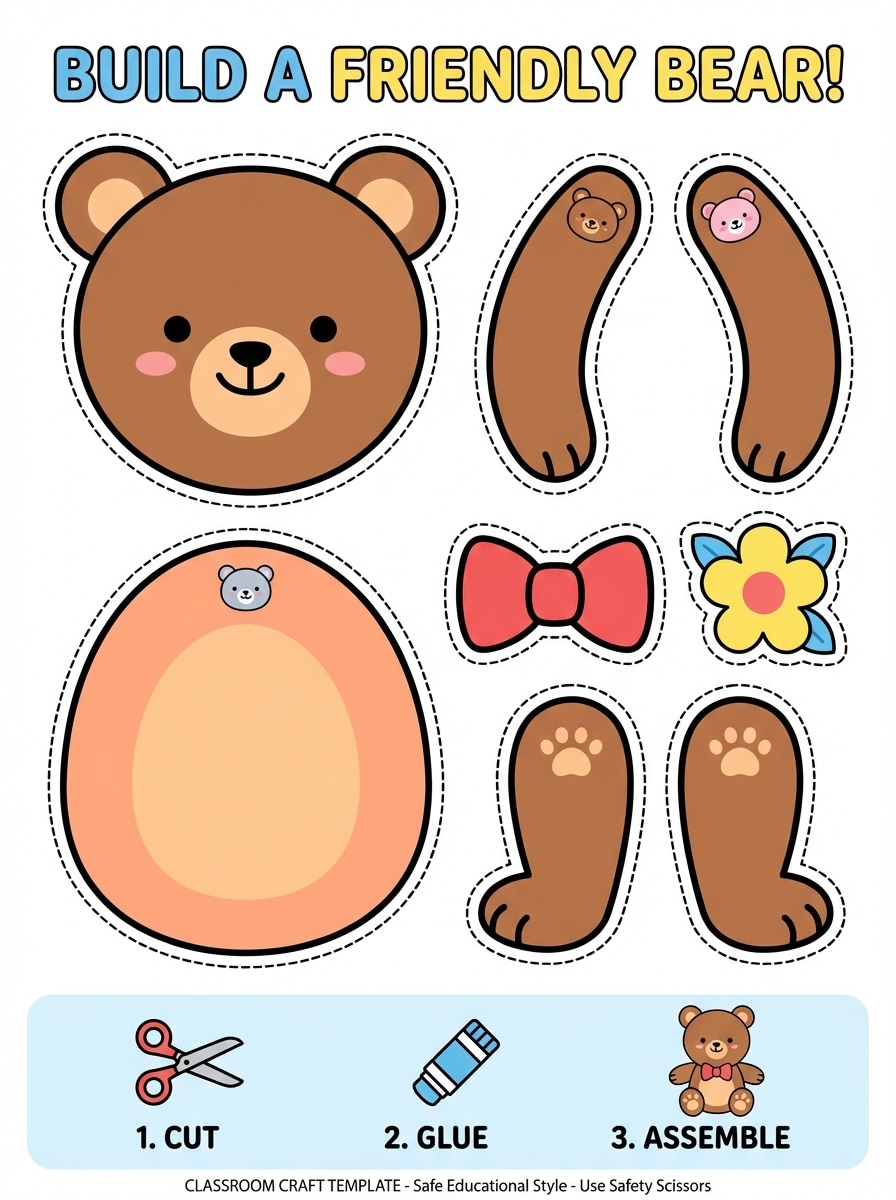 Teacher Printable Craft Template