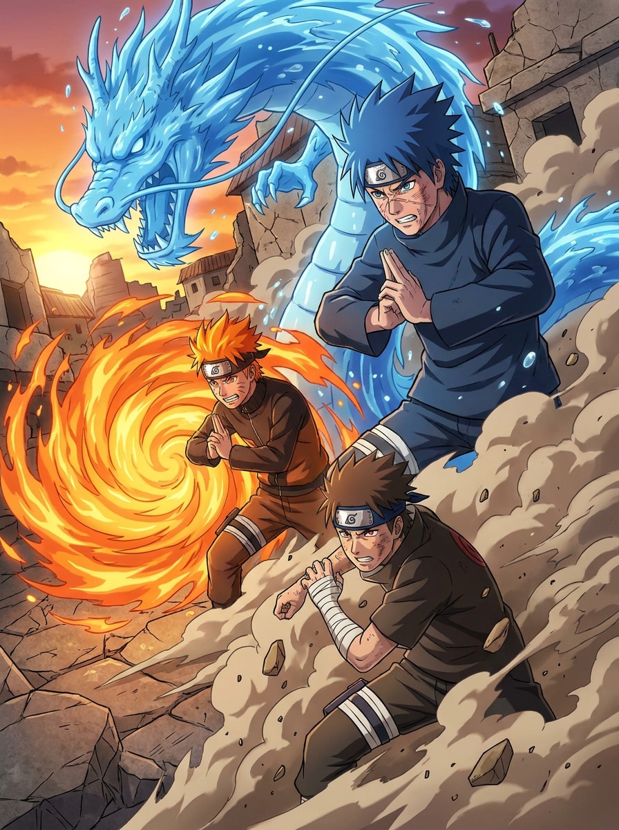 Team Battle Scene