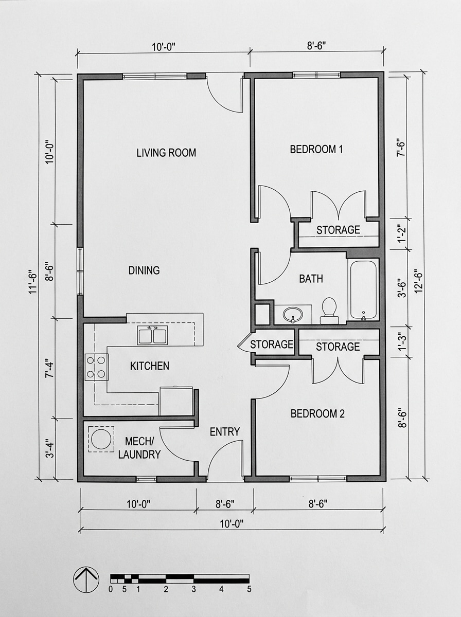Technical Floor Plan