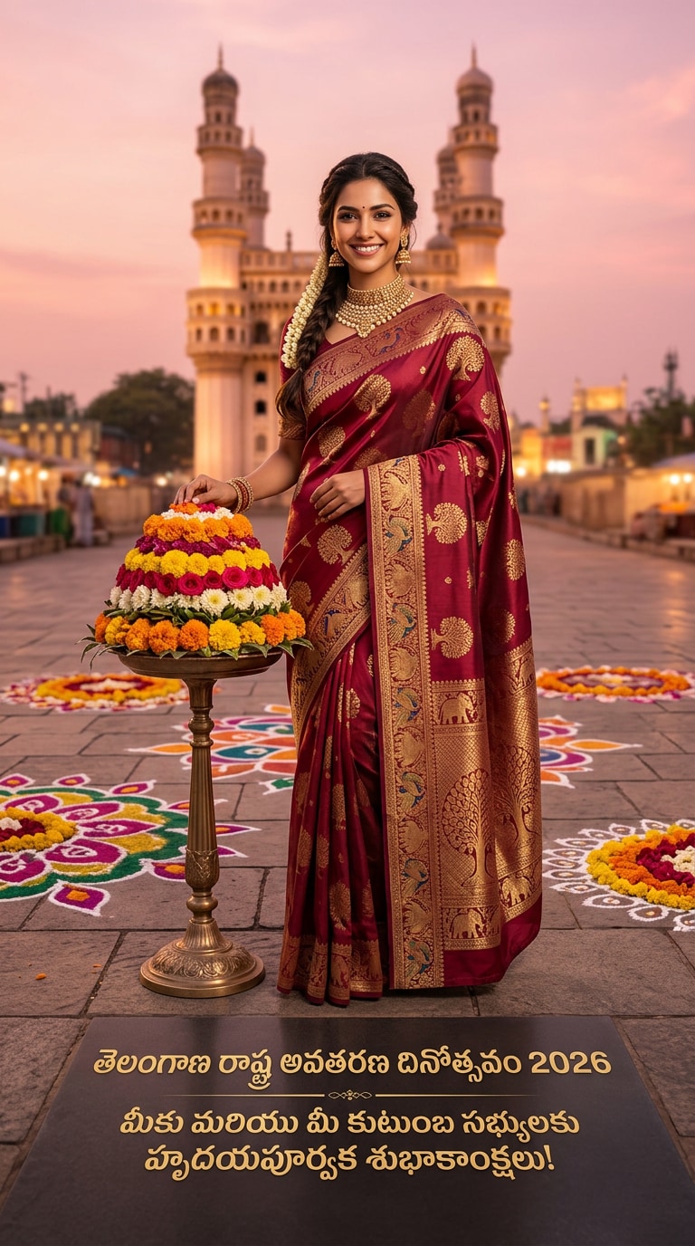Charminar Telangana AI Photo Effect