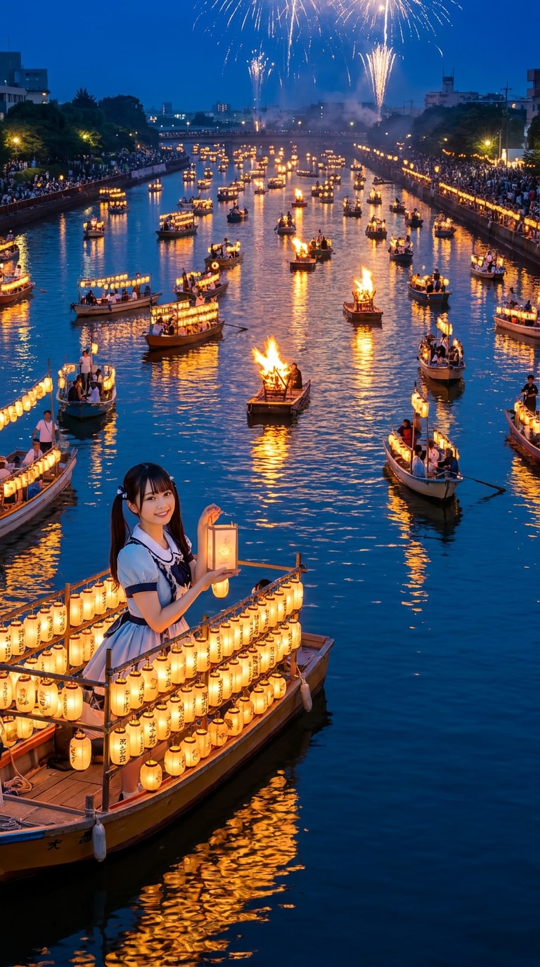 奉納花火AI画像生成プロンプト