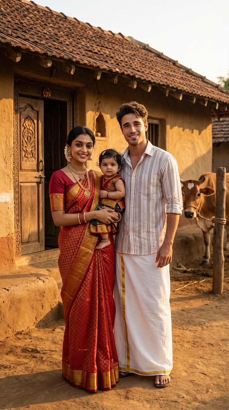 Traditional Family Portrait