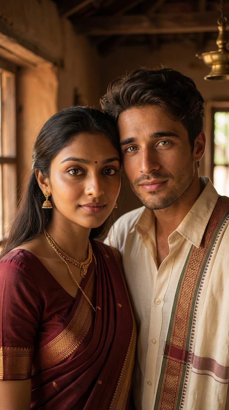 Emotional Close Portrait