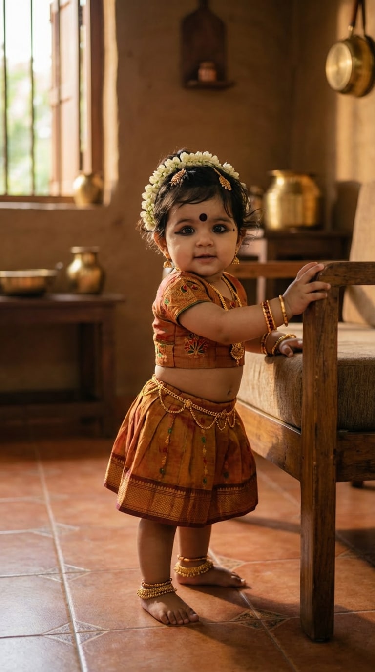 Jewelry Baby Portrait