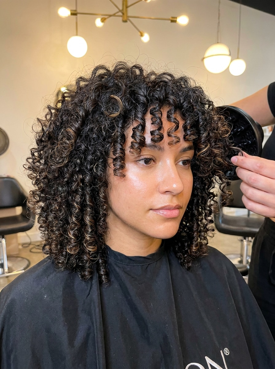 Tight Curly Perm
